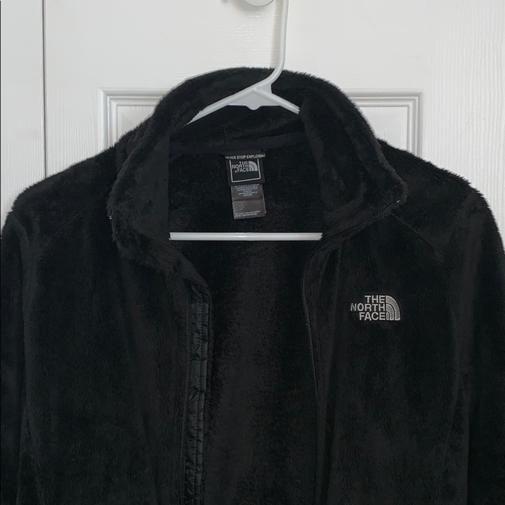 North Face Fuzzy Zip Up
